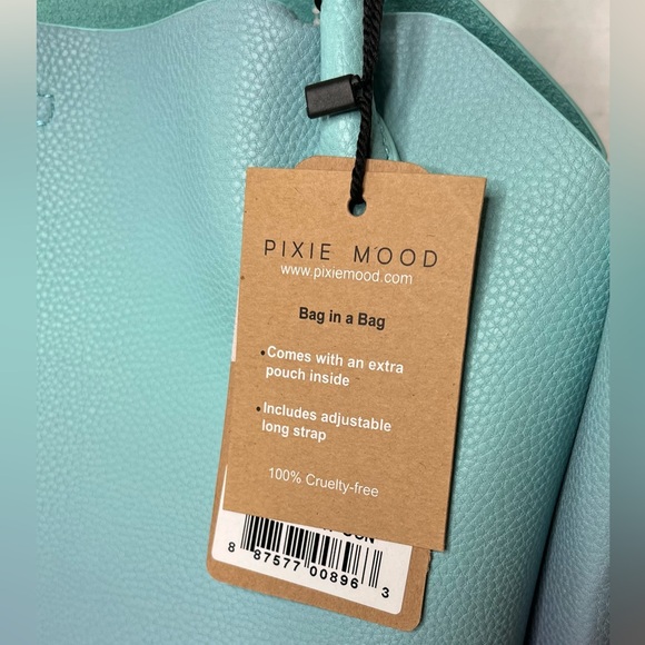 Pixie Mood Vegan Rachel Small Tote, Ocean Ombré, NWT - Picture 4 of 11